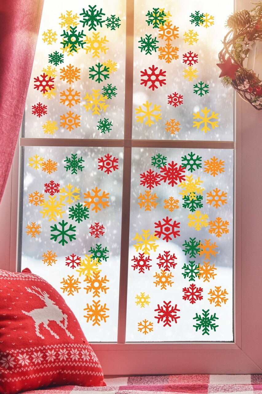 Sticker decorativ, 409039, Dimensiune: 40 x 100 cm, Multicolor