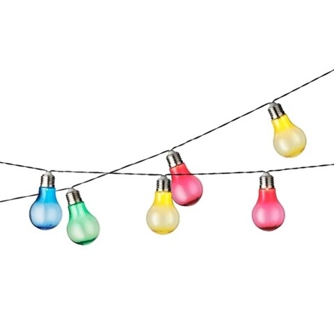 Ghirlanda cu 10 Led-uri Party, Lumineo, 450 cm, multicolor