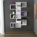 Biblioteca Lotus, Ametti, 75 x 21.3 x 161.3 cm, alb