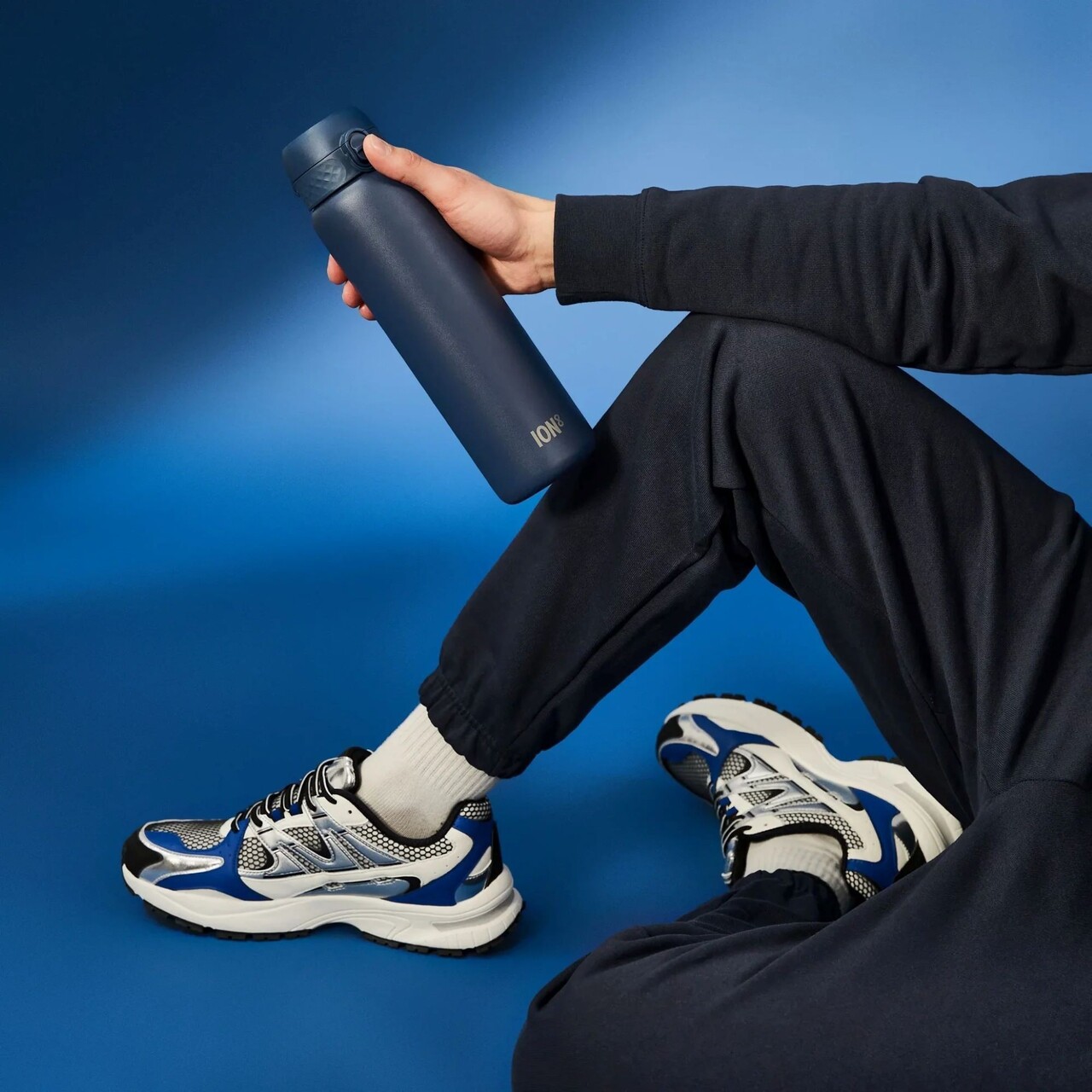Sticla apa, inox, 920ml, Ash Navy - Ion8 - view 6