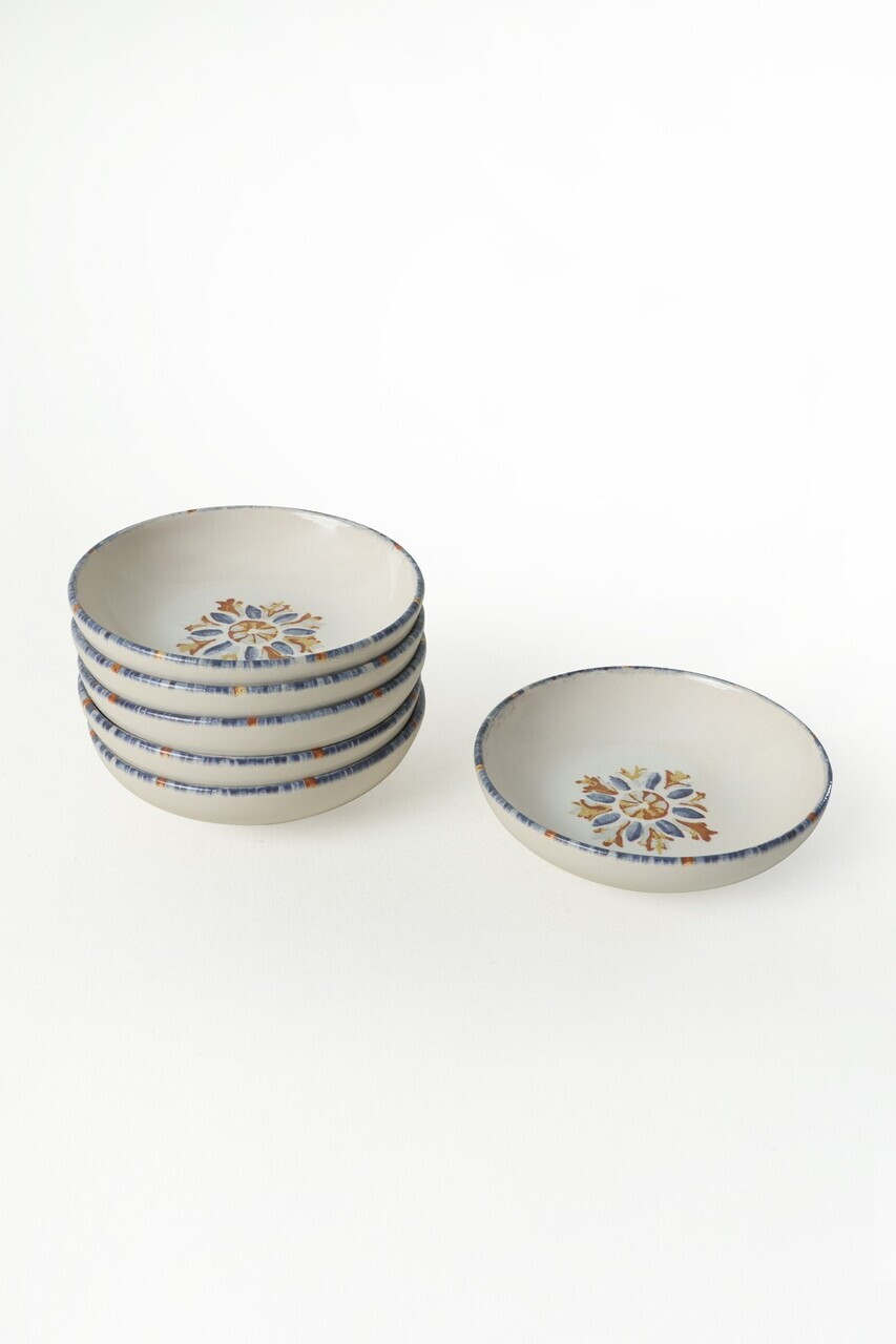 Set boluri pentru sos, Hermia, 275KRM2698, 13 cm, Albastru / Portocaliu — imaginea 4