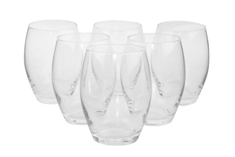 Set 6 pahare Spark, Pasabahce, 8.5 x 10.9 cm, sticla, transparent