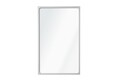 Oglinda decorativa, Lumisfera, Dune 50 x 70, 50x70 cm, MDF, Argintiu
