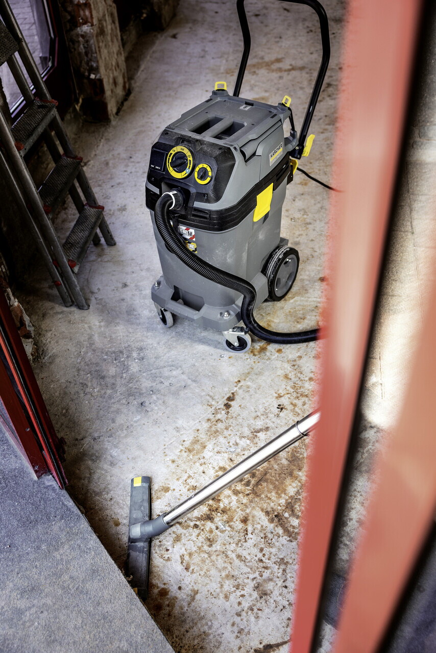 Aspirator umed-uscat profesional NT 50/1 Tact Te M, Karcher, gri — imaginea 3