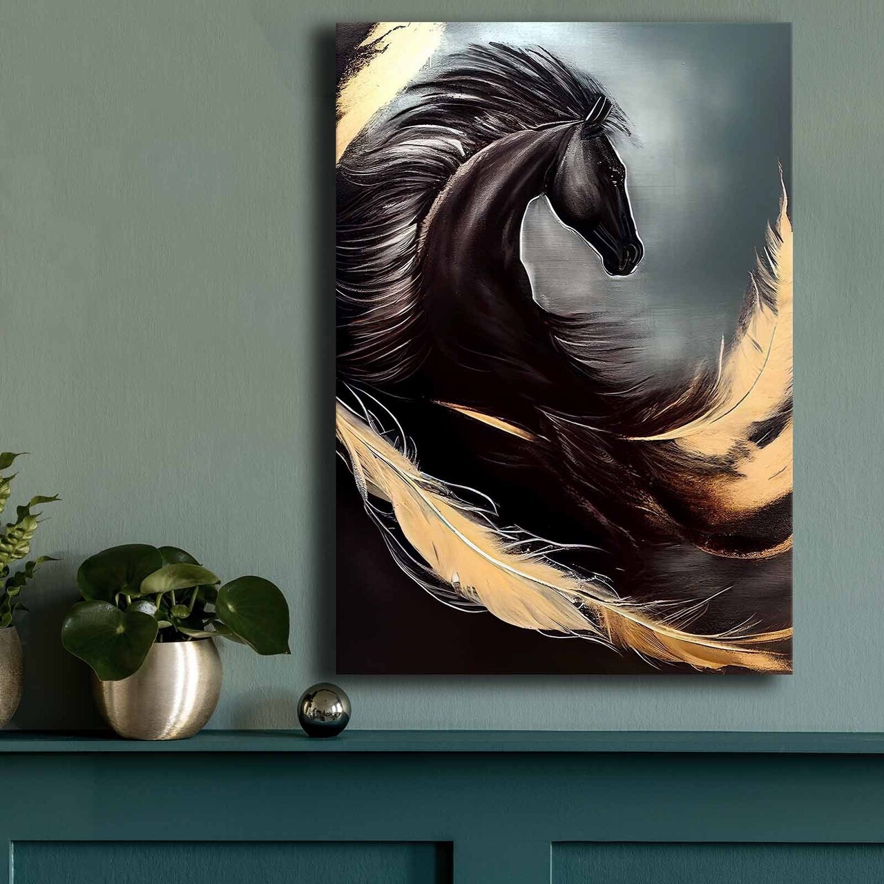 Tablou decorativ 70100GSC-008 Lemn Multicolor