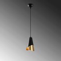 Lustra, Tatum, 584TTM1230, Metal, Negru / Vintage