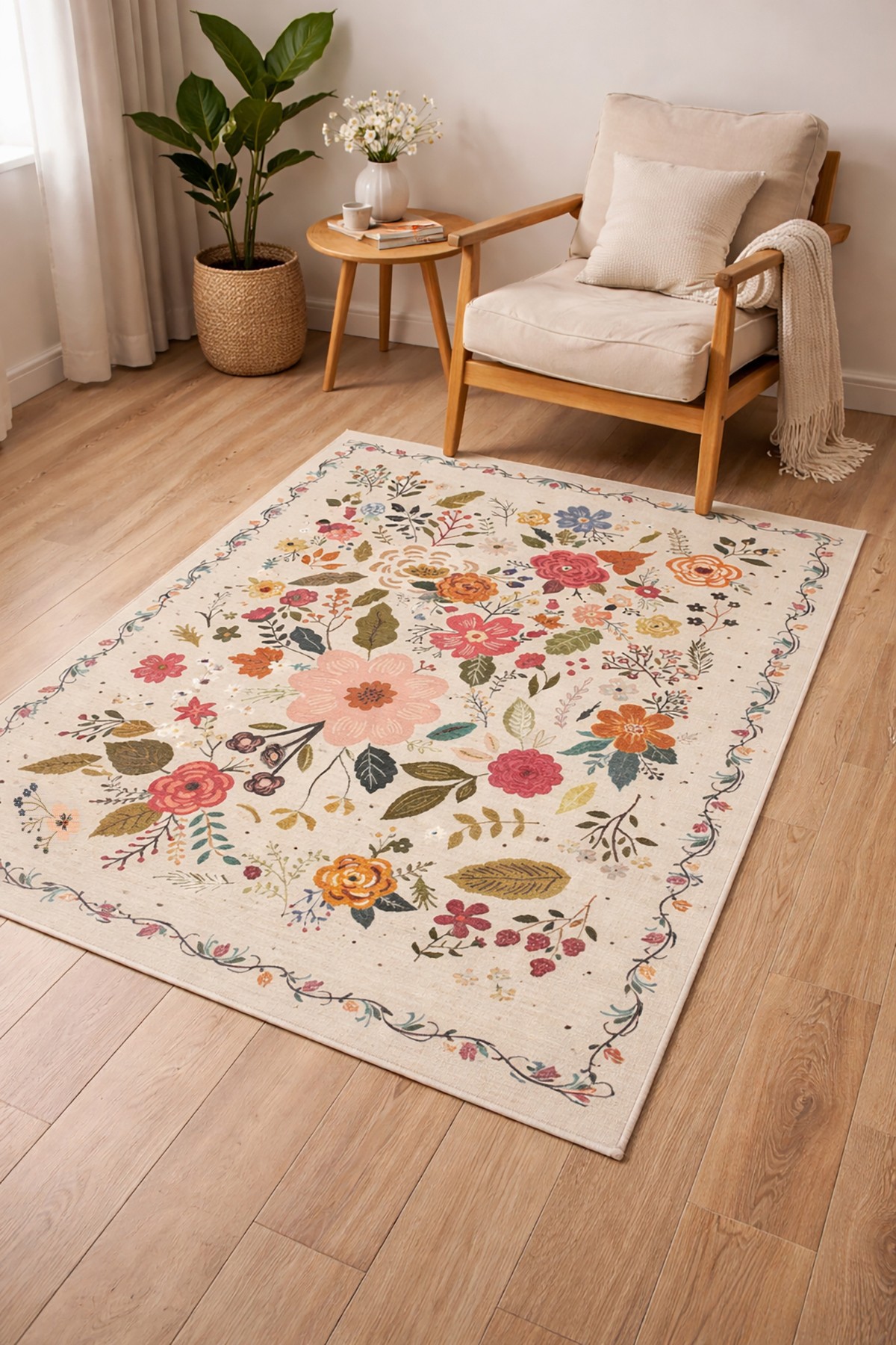 Covor, DC-7502-07, 80x100 cm, Poliester, Multicolor