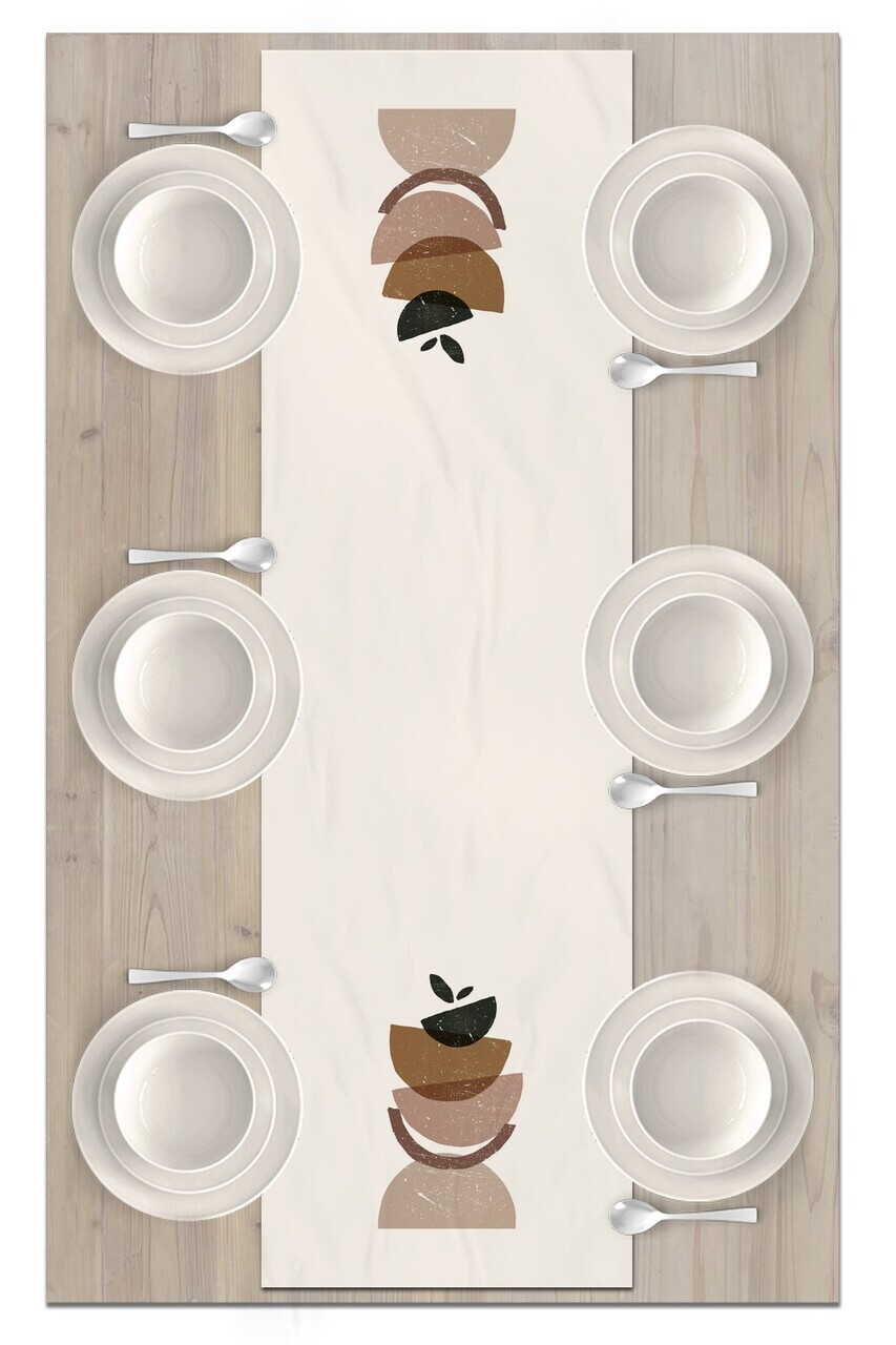 Traversa de masa, Artrunmin-23, 40x135 cm, Poliester, Multicolor — imaginea 2