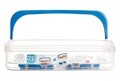 Cutie alimentara termica, Snips, Ice Maxiclick, 7 L, polipropilena, albastru/alb