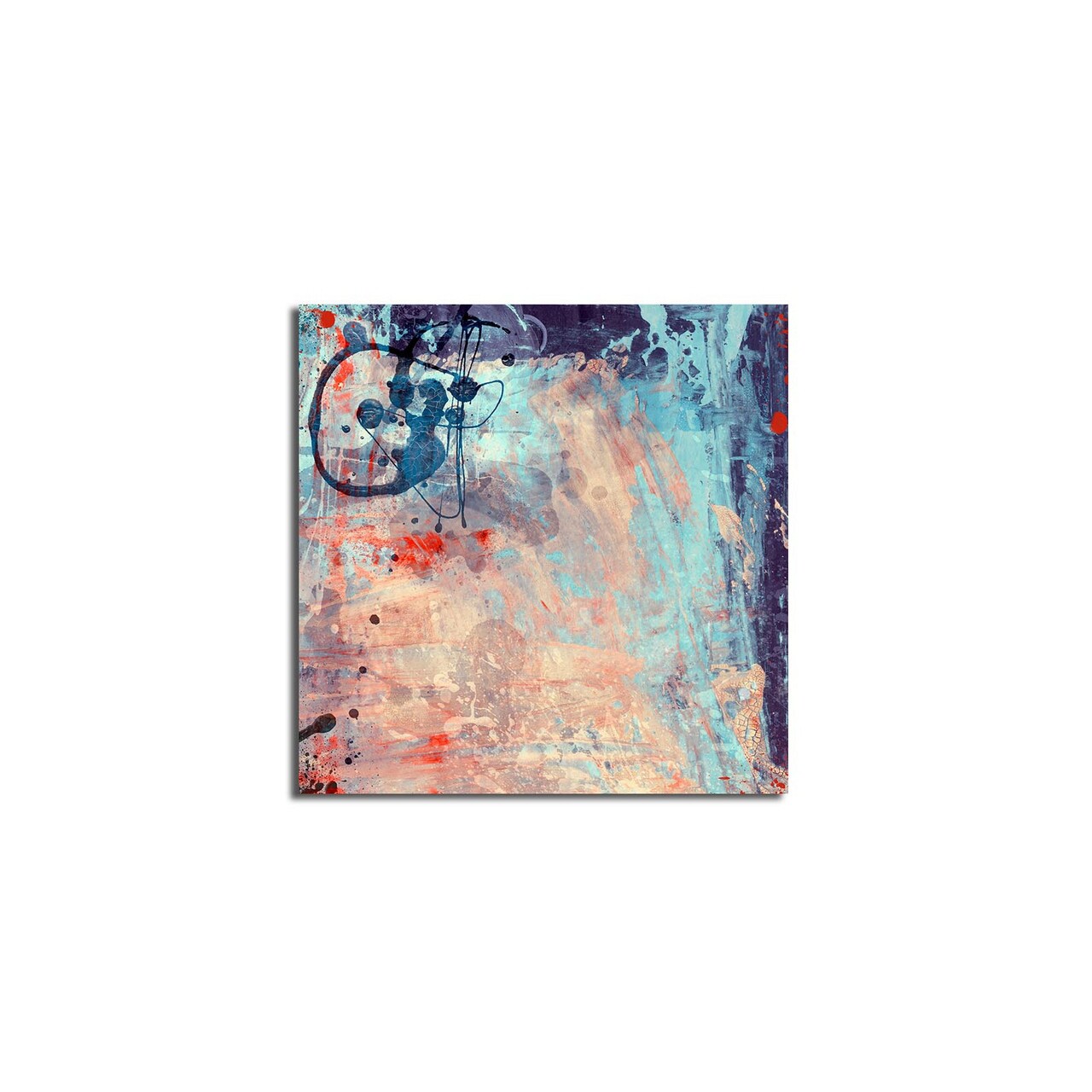 Tablou decorativ, 4545K-96, Canvas, Dimensiune: 45 x 45 cm, Multicolor