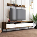 Comoda TV, Hommy Craft, Istanbul, 180x47x35 cm, Nuc/Alb