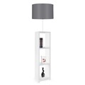 Lampadar, AYD-1800, Insignio, 30 x 140 cm, 1 x E27, 60W, alb/gri