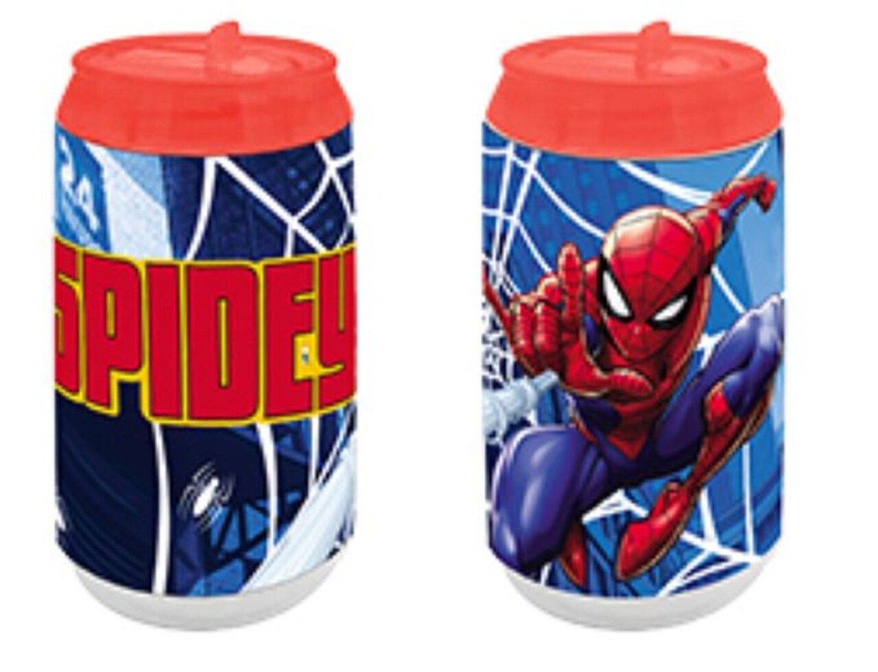 Cutie Termos Spiderman, Marvel, 300 Ml, Inox, Albastru