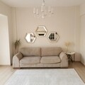 Set 3 oglinzi 3A405, Neostill, 52 x 60 cm, argintiu