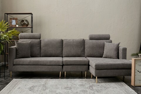 Coltar, balcab home, 825blc2826, lemn de plop, gri / auriu