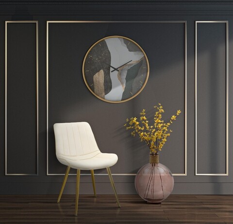 Set 2 scaune Paris, Mauro Ferretti, 51x59x79 cm, lemn de pin, crem