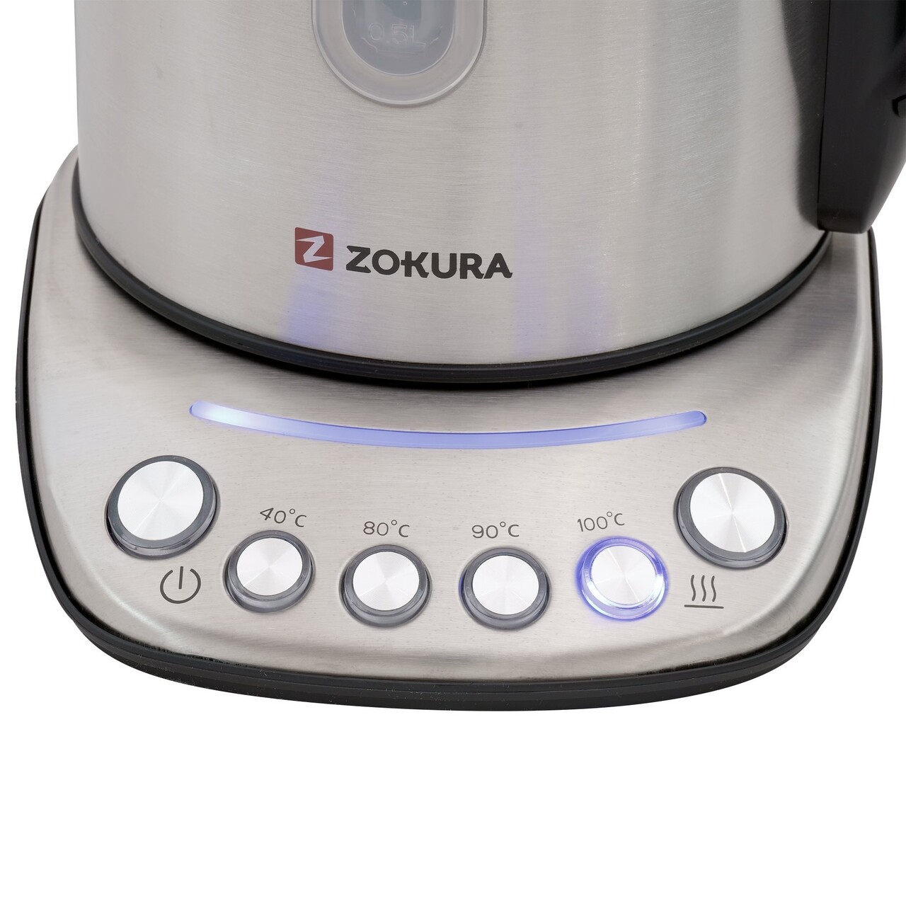 Fierbator electric 1,7 L, 2200 W, 4 temperaturi prestabilite - Zokura - view 5
