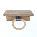 Raft de perete, Evila Originals, Boruraf136, 30x14x12 cm, Maro