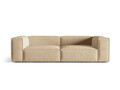 Canapea 4 locuri, Nuria-88, Micadoni Home, 250x110x72 cm, catifea, bej nude