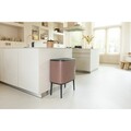 Cos de gunoi cu soft touch, Brabantia, Bo Touch, 11+23 L, 31.2x54x68 cm, otel, grej satinat