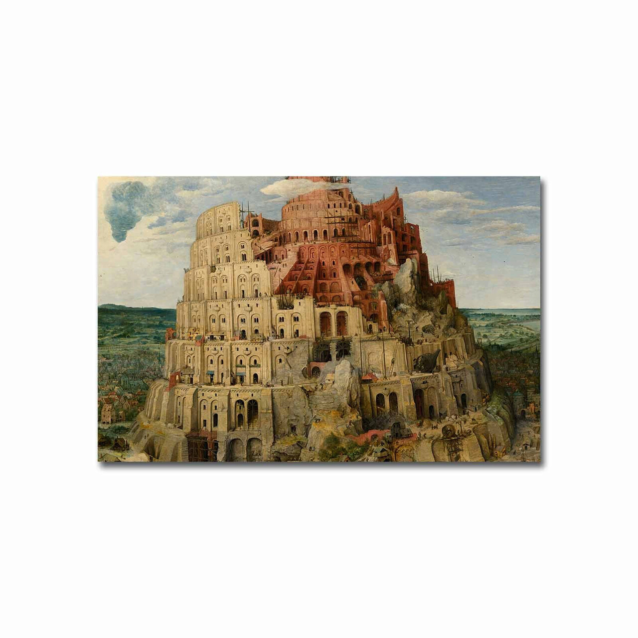 Tablou decorativ, FAMOUSART-09, Canvas, Dimensiune: 45 x 70 cm, Multicolor