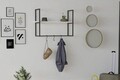 Raft de perete, Asse Home, Able, 69x50x19 cm, PAL , Alb