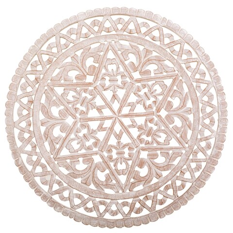 Decoratiune de perete, Mandala, Creaciones Meng, 76 cm, MDF