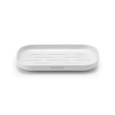 Savoniera, Brabantia, White, 13.5x8.1x1.6 cm, polipropilena, alb