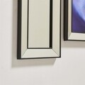 Set tablou si 2 oglinzi decorative T806, Neostill, sticla temperata, 50 x 70 cm/30 x 70 cm