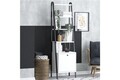 Corp biblioteca, Elegance, Lisa, Alb/Negru