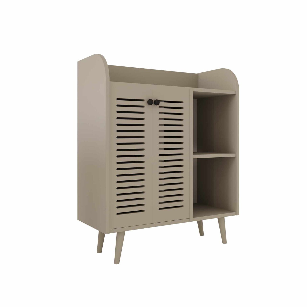 Dulap de bar pentru cafea, Hanah Home, Magnetar, 90x109x40 cm, MDF, Gresie - view 3