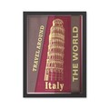 Tablou decorativ, Italy 2 (55 x 75), MDF , Polistiren, Multicolor