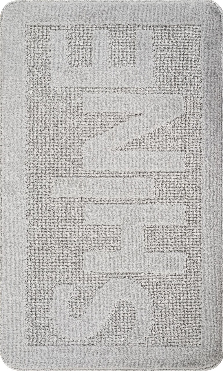 Covoras de baie, Cecilia, Shine, 60x100 cm, Polipropilena, Gri - 2 | YEO