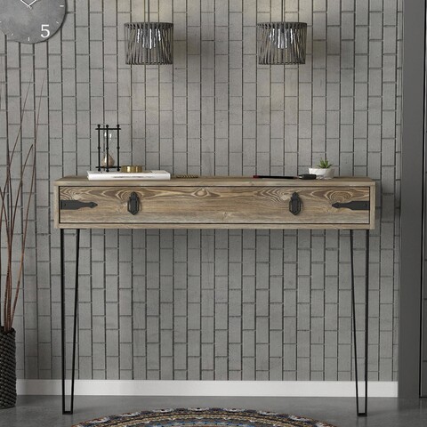 Bufet, tera home, costa, 120x90x35 cm, pal, bej/lemn
