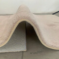 Covoras de baie, Alanur Home, 1265, 100x120 cm, Acril, Cappuccino