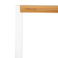 Suport pentru prosoape Loke, Homla, 51.5x24.5x66.5-81.5 cm, lemn, natur/alb