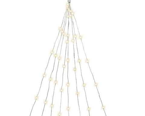 Ghirlanda luminoasa pentru exterior Bunch, Lumineo, 60 LED-uri, alb