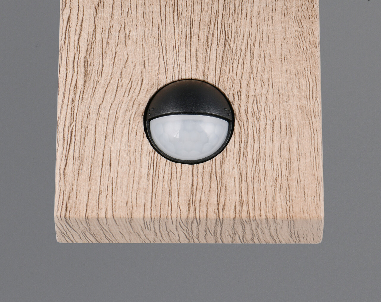 Aplica de perete pentru exterior cu senzor Sambesi, TRIO, 12.5x33 cm, 28W, 1x E27, aluminiu, antracit/natur