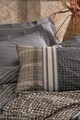 Lenjerie de pat dubla, Timbre - Anthracite, Cotton Box, Bumbac Ranforce