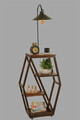 Lampadar, Luin, 534LUN4107, Metal, Negru