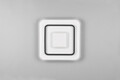 Plafoniera Jora, RL, 40x40x6 cm, 46W, 1x SMD, metal, alb mat