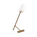 Lampa de masa, Tatum, 584TTM1714, Metal, Vintage / Alb