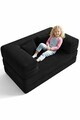 Canapea extensibilă pentru copii, Atelier del Sofa, 326NYR1112, Negru
