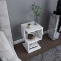 Noptiera, Retricy, Carter, 29.6x29.6x49.4 cm, PAL, Alb