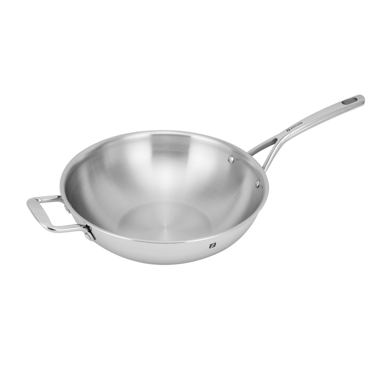 Tigaie Wok, Zokura, Ø 30 Cm, Inox