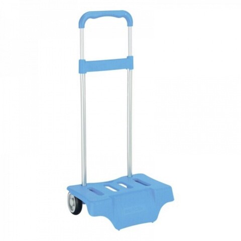 Troler pentru rucsac, safta, universal, 30 x 23 x 85 cm, otel/polipropilena, bleu