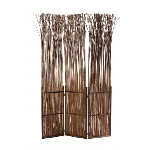 Paravan, vegetal, bizzotto, 120x180 cm, salcie/lemn de brad
