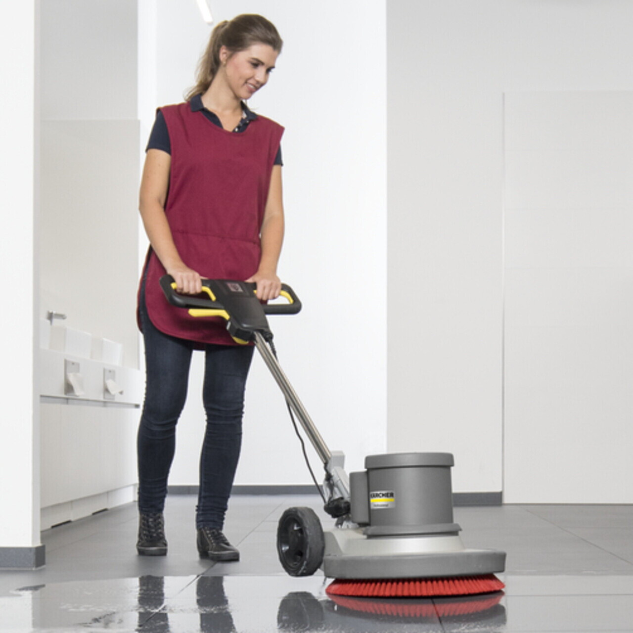 Masina monodisc BDS 43/150 C Classic, Karcher, gri — imaginea 8