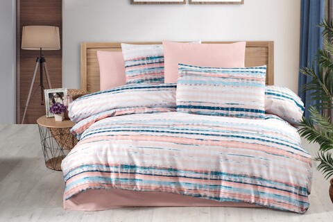 Lenjerie de pat dubla, Terra, Life Style, 50% bumbac / 50% poliester