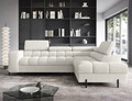 Coltar extensibil dreapta 5 locuri ELTAP, RT-01ROY, Ferucce, 276x200x93 cm, lemn/poliester, alb